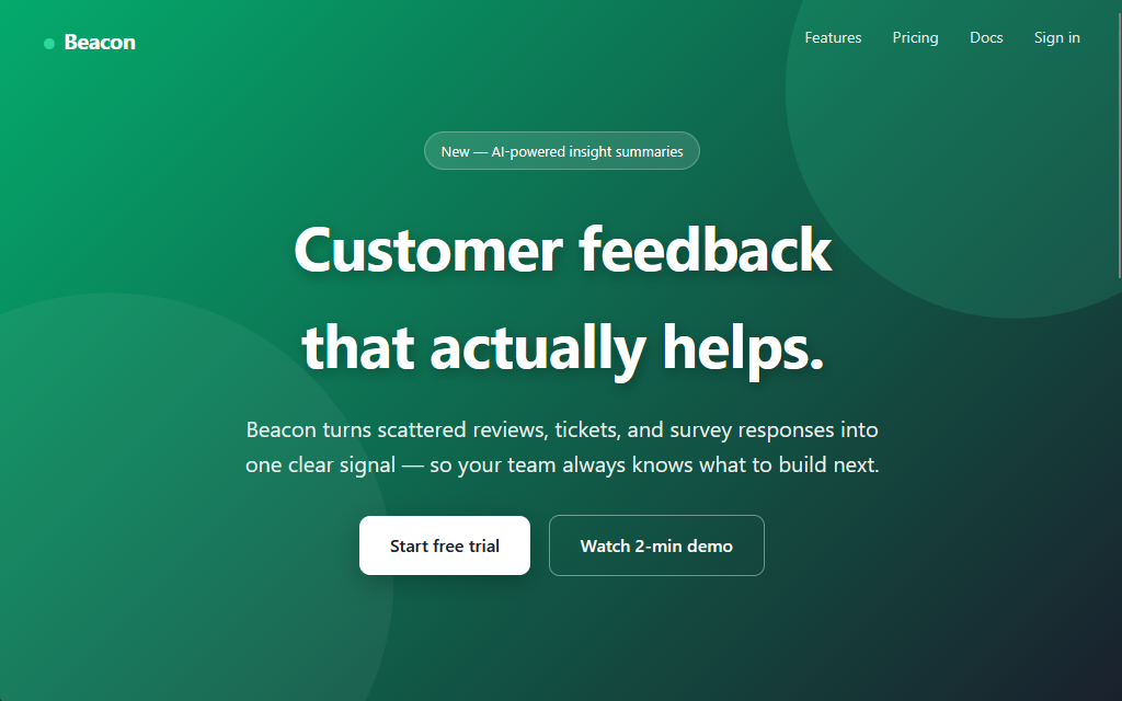 CSS Landing Page preview
